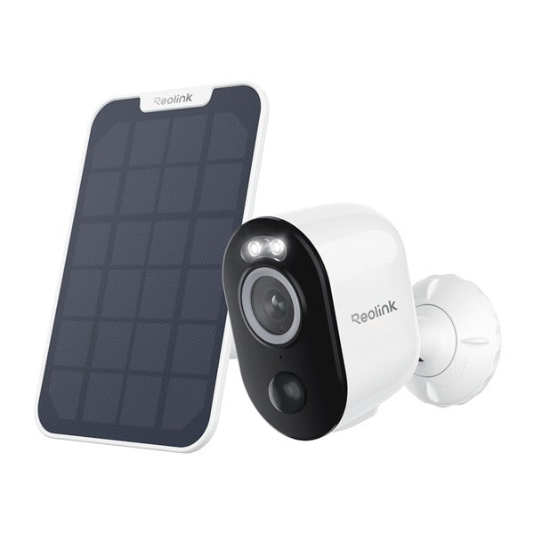 Reolink B330 plus Solar, slimme 5MP dual-band WiFi batterijcamera plus zonnepaneel, pakketdeal