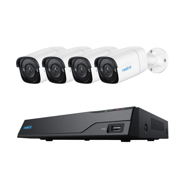 Reolink NVS8-5MB4, 5MP PoE beveiligingsset met slimme detectie