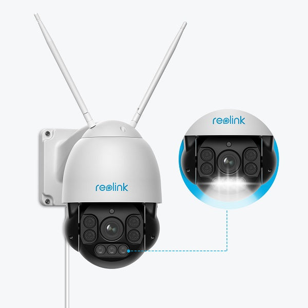 Reolink RLC-523WA, slimme 5MP PTZ WiFi camera met spotlight