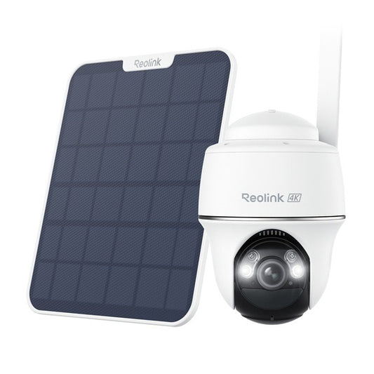 Reolink G440 + Solar, 4K/8MP draadloze 4G LTE PT batterijcamera met 6W zonnepaneel, pakketdeal