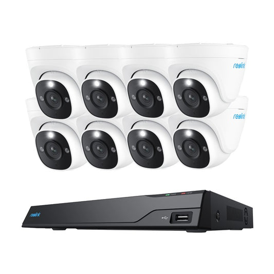 Reolink NVS16-8MD8, slimme 8 MP PoE beveiligingsset met persoons- en voertuigdetectie