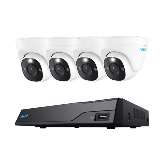 Reolink NVS8-8MD4, intelligente 4K UHD set met persoons- en voertuigdetectie